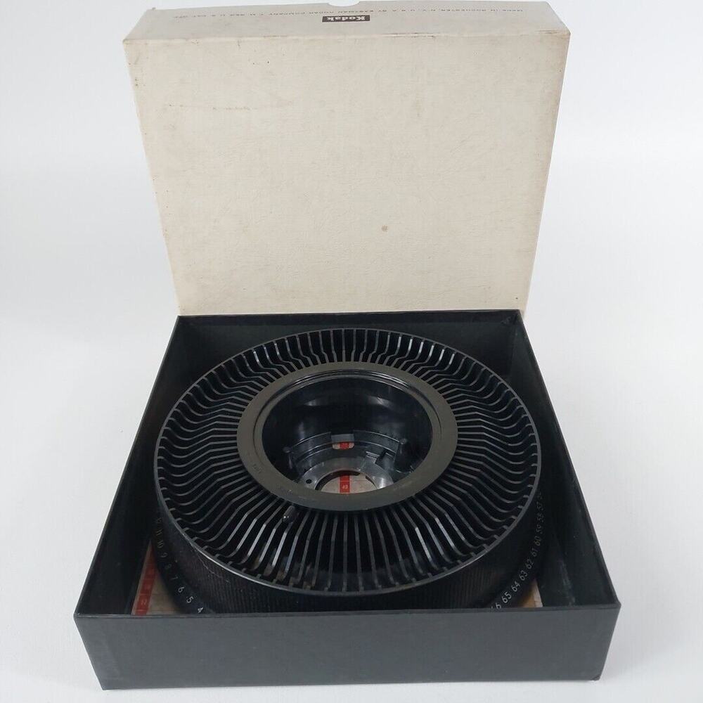 Kodak Carousel Slide Tray‎ 80 Slides Includes Original Box